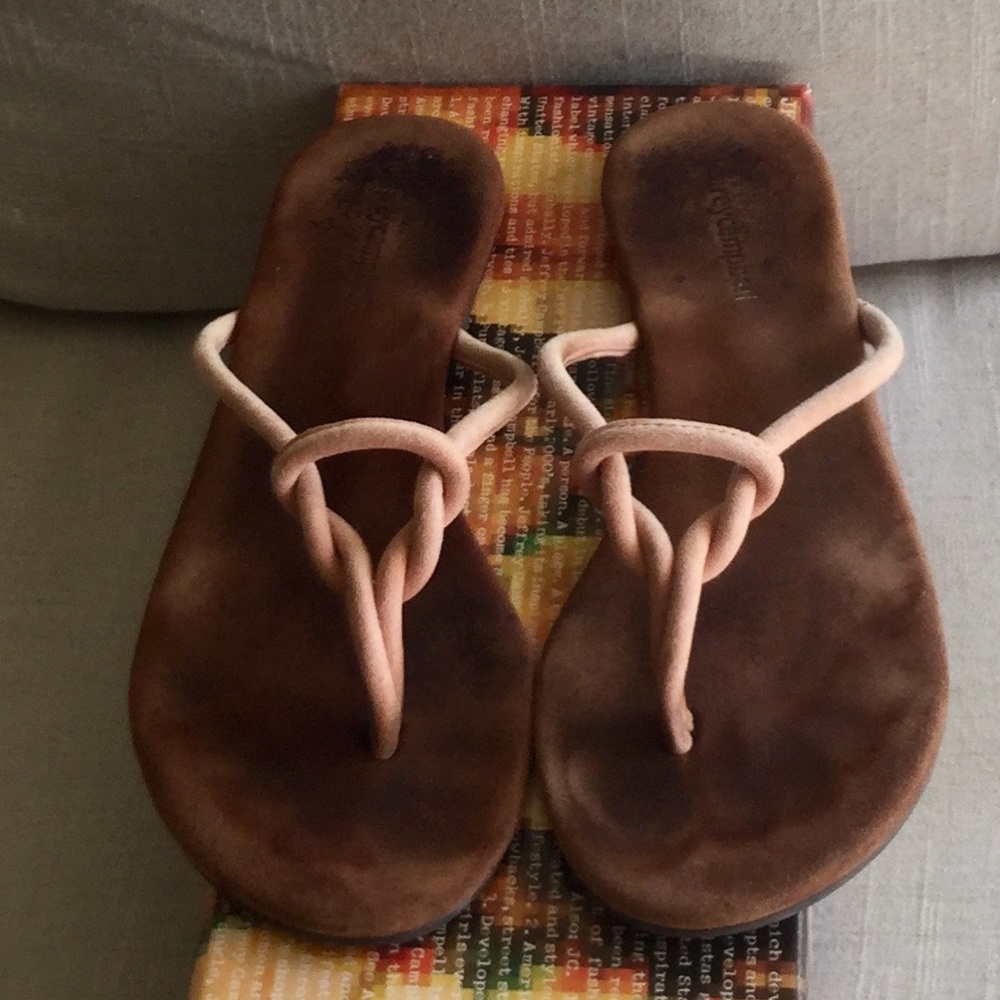 With Box Jeffrey Campbell Blush Suede Malia Sandal - Picture 2 of 4
